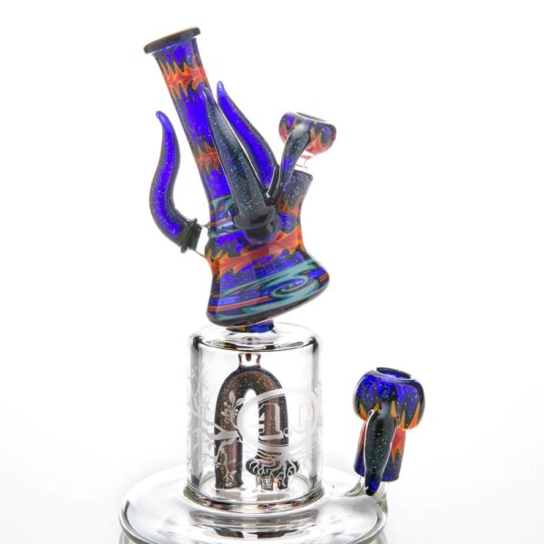 En4cer Vapor Bubbler with Mini Tube Mouthpiece Collaboration by Andy G and 4.0