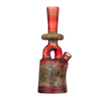 Jeff Heathbar Glass - Murrine Stirrup Bottle