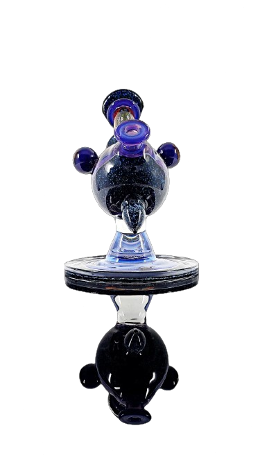 Cajun Glass - Chip Stack Heliosphere #216