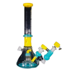 Canary and Aqua Azul Reactor Beaker + Ash Catcher + Slide