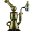 Mothership Glass Smoke Klein Illusion Series