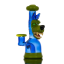 Ryan Kane Open Mouth Jammer - Light Cobalt & Timber